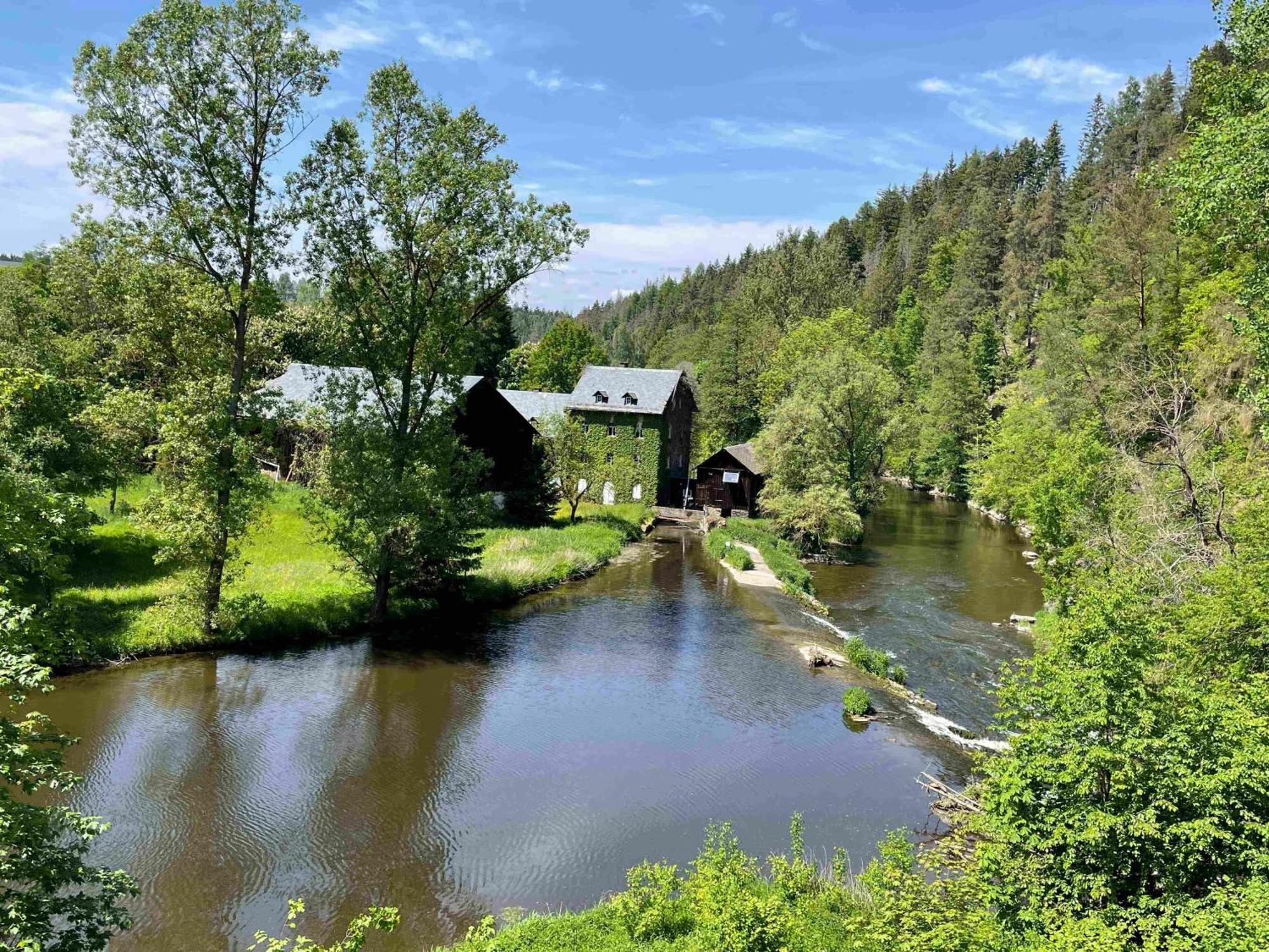 Chalet-Ferienwohnung Schlossblick, 51 Qm, Wellness/Fitness/Sauna - Bergroedelhof Feilitzsch Exterior foto